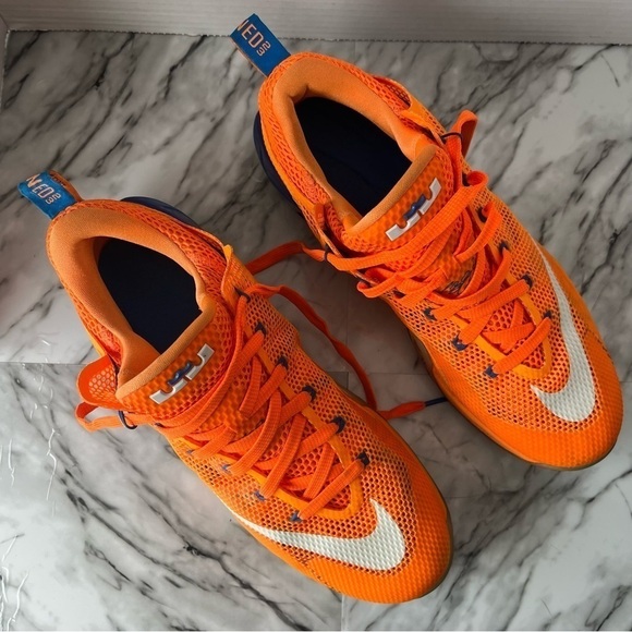 Nike Lebron 12 Low Cavs Classic. Men’s 10. Bright citrus white total orange soar - Picture 9 of 12